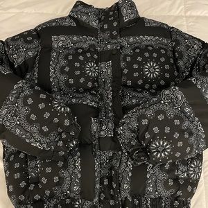 Paisley Puffer Jacket
